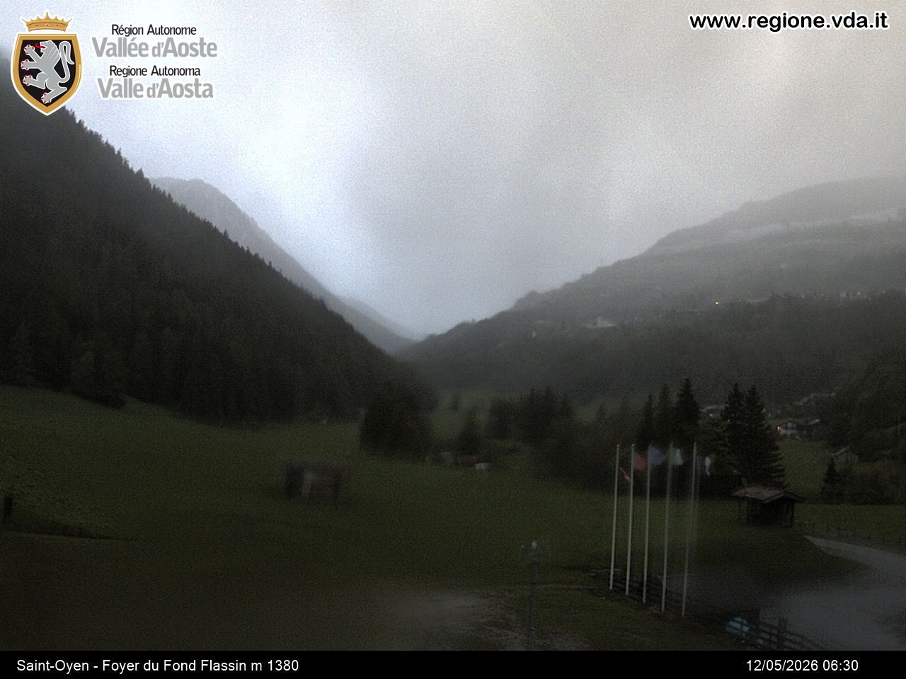 Archiv Foto Webcam Piste Flassin
