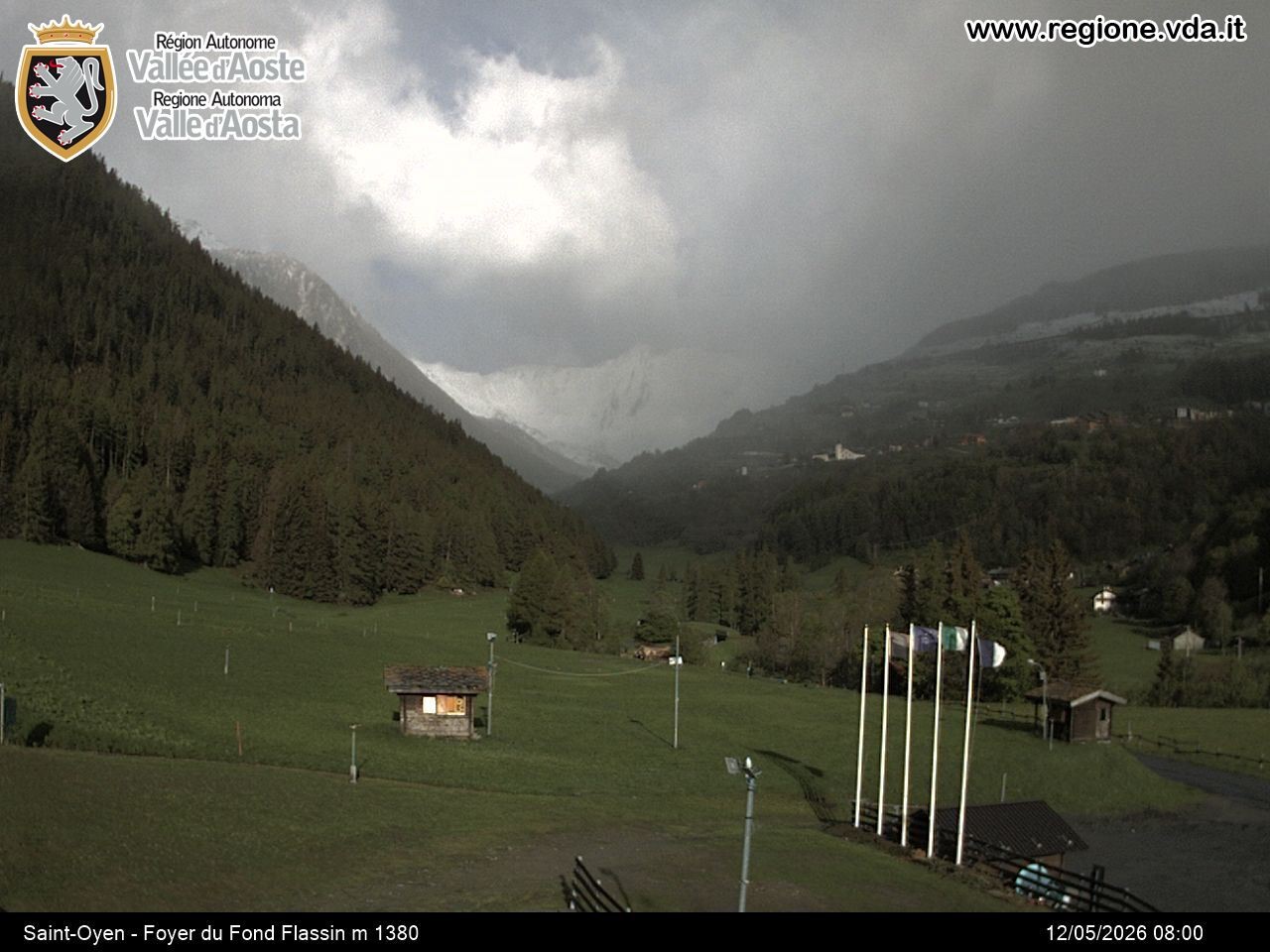 Archiv Foto Webcam Piste Flassin