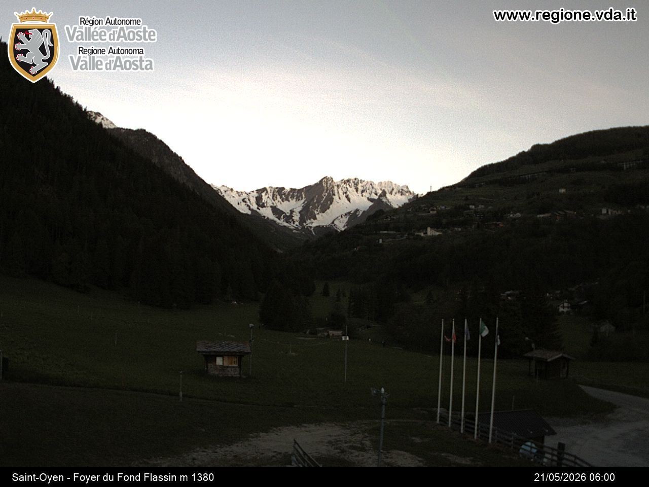 Archiv Foto Webcam Piste Flassin