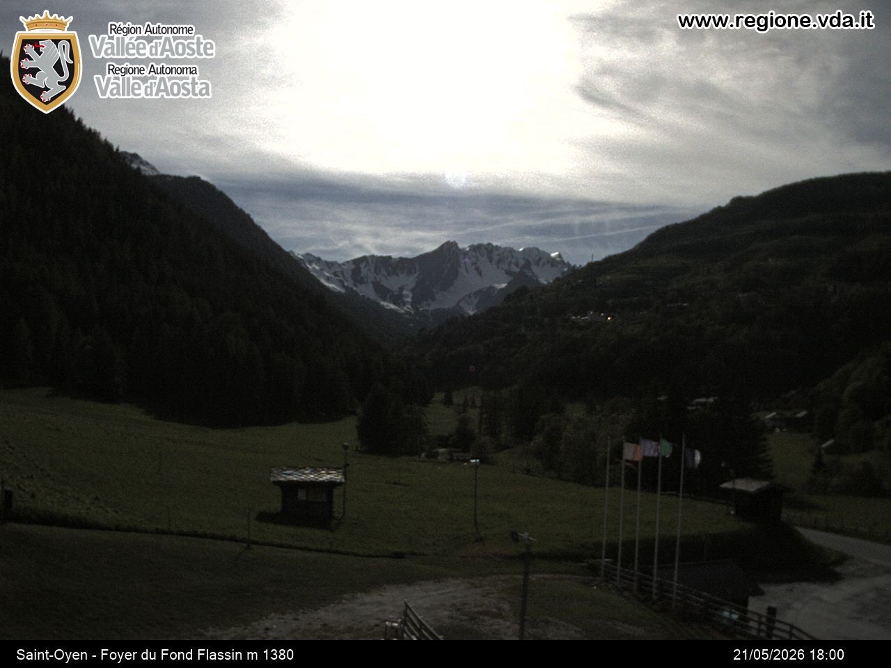 Archiv Foto Webcam Piste Flassin