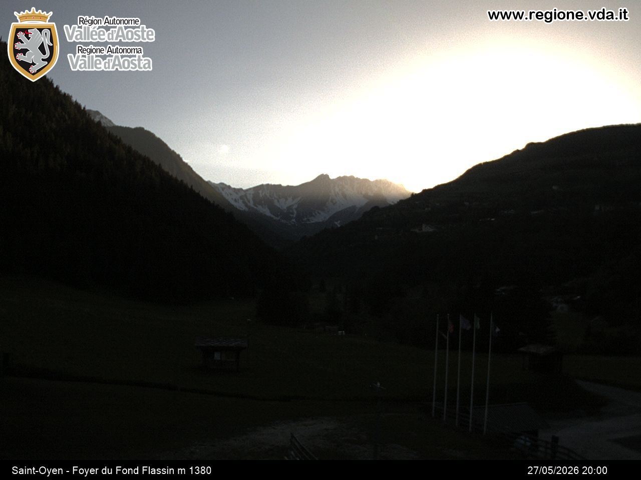 Archived image Webcam Ski run Flassin