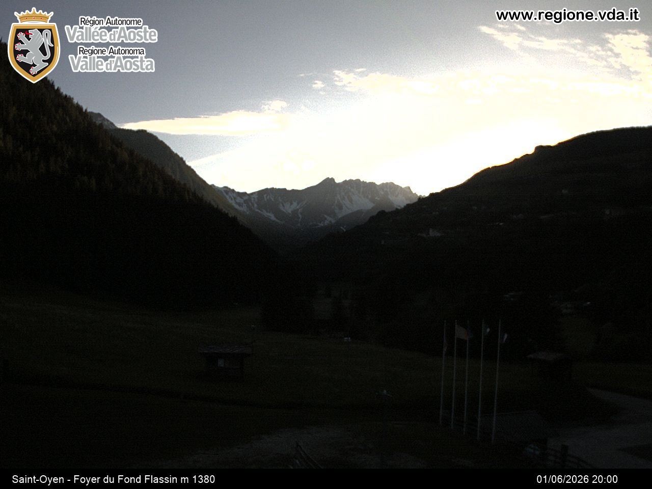 Archiv Foto Webcam Piste Flassin