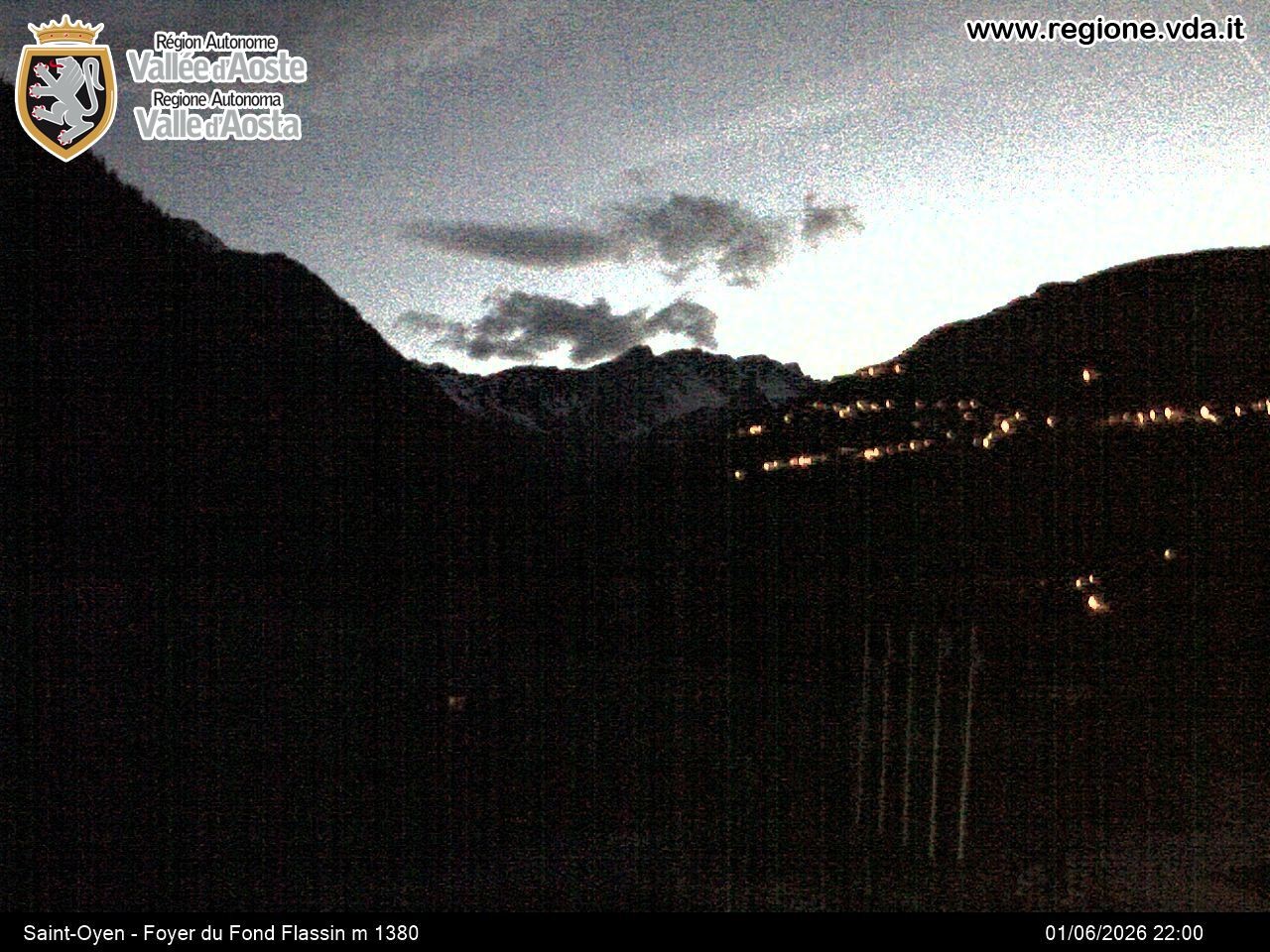 Archiv Foto Webcam Piste Flassin