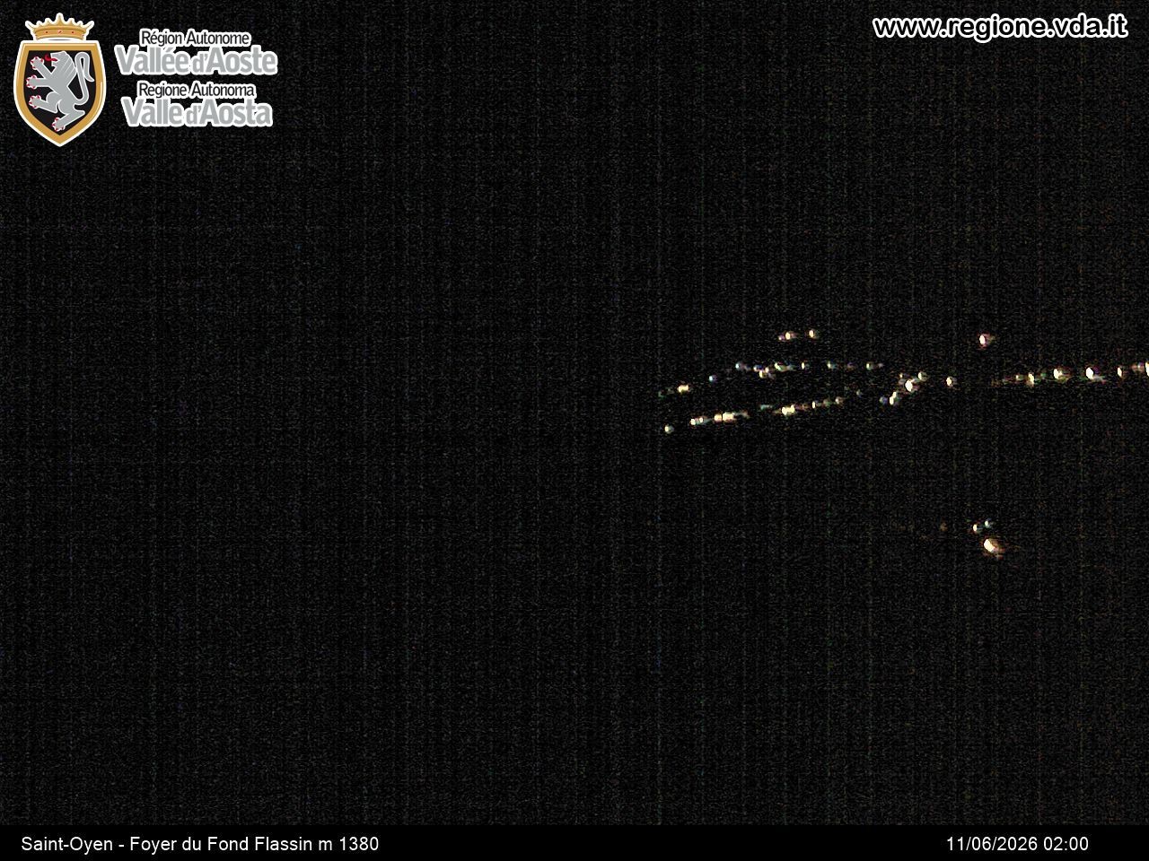 Archived image Webcam Ski run Flassin