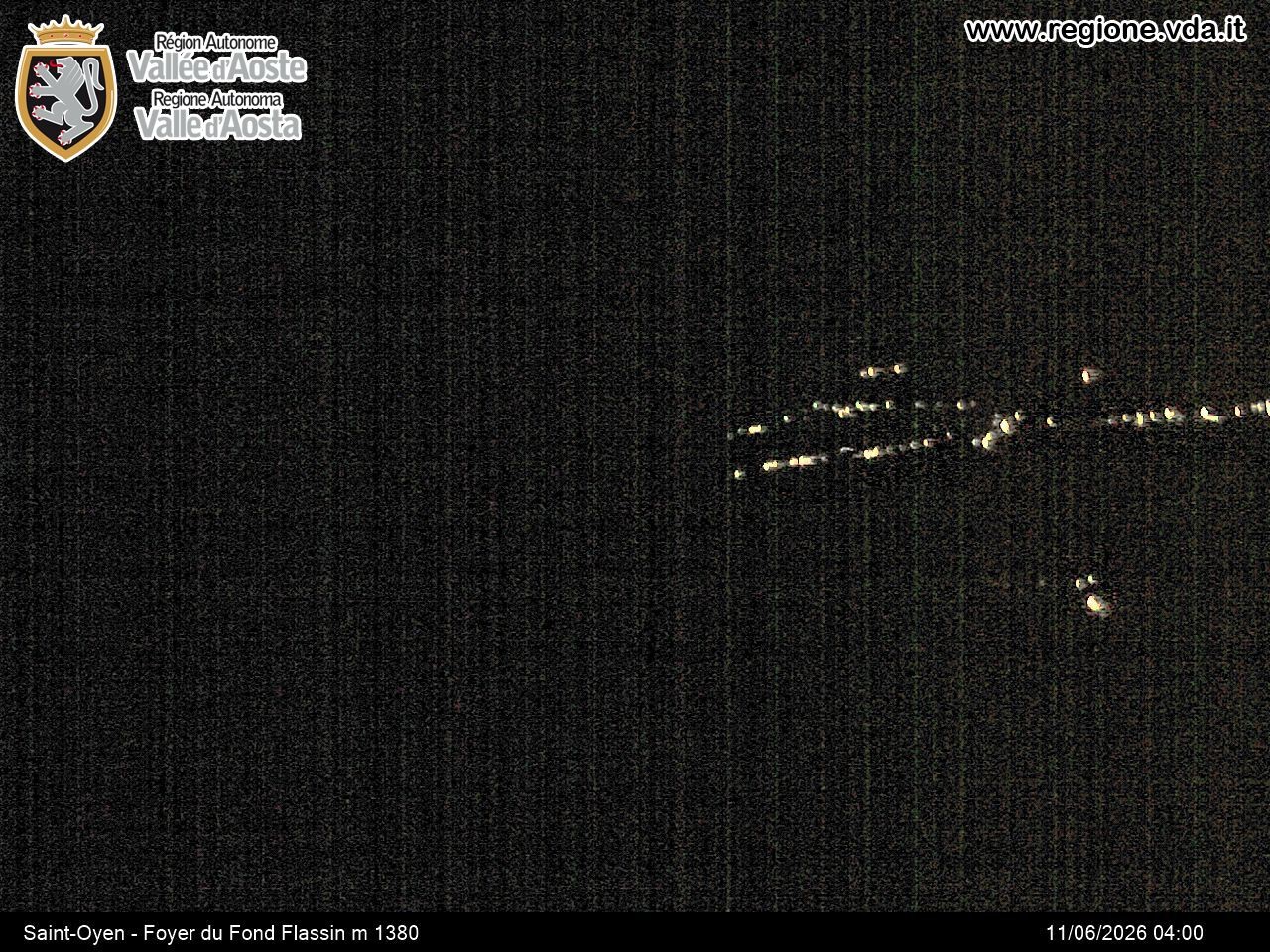 Archived image Webcam Ski run Flassin