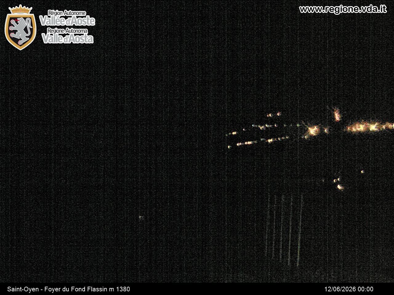 Archived image Webcam Ski run Flassin