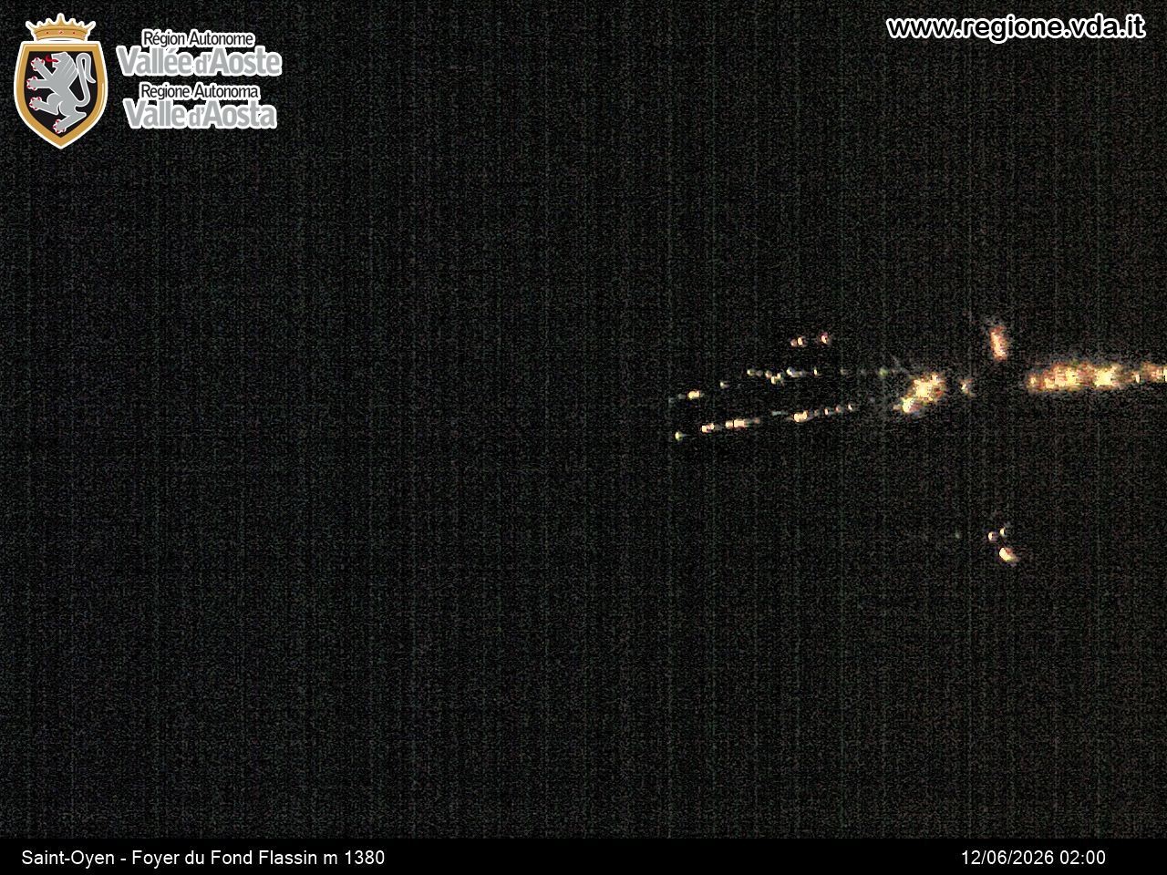 Archived image Webcam Ski run Flassin