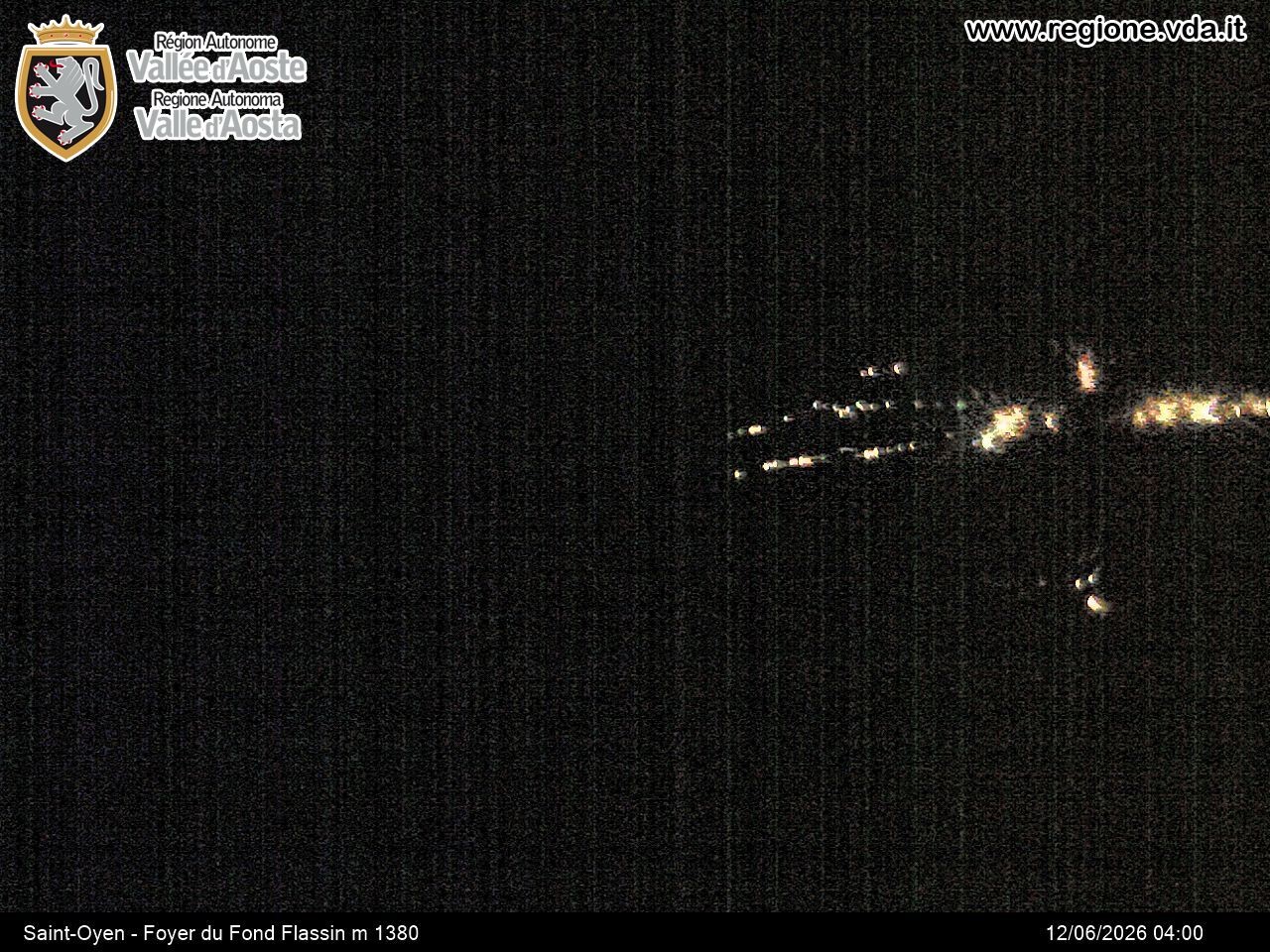 Archived image Webcam Ski run Flassin