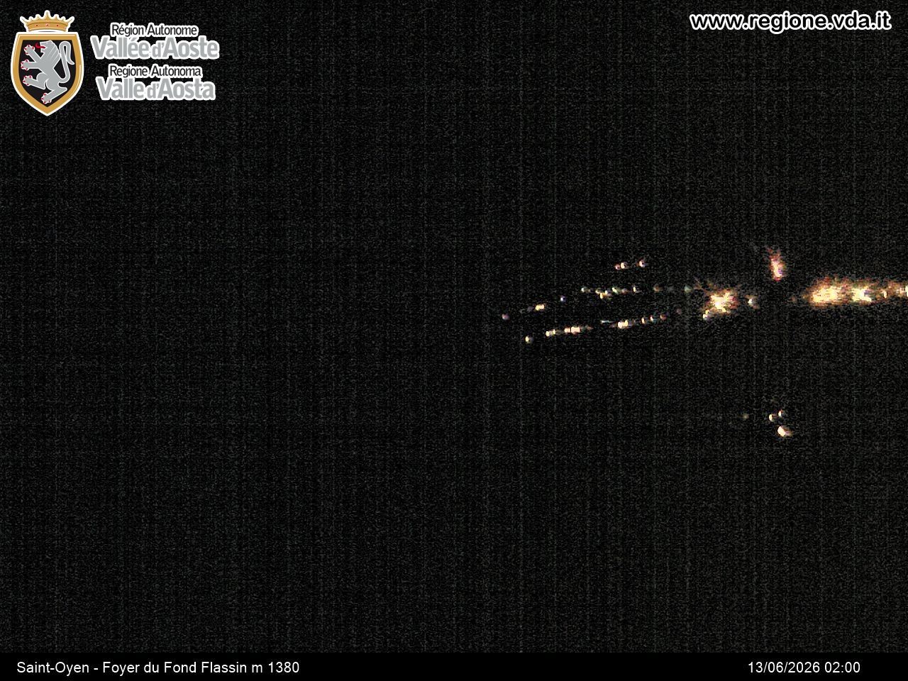 Archived image Webcam Ski run Flassin