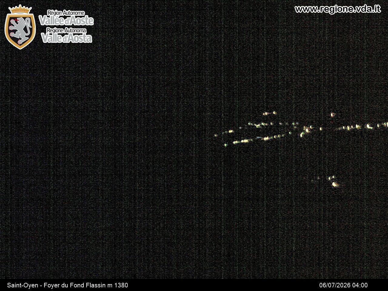 Archived image Webcam Ski run Flassin