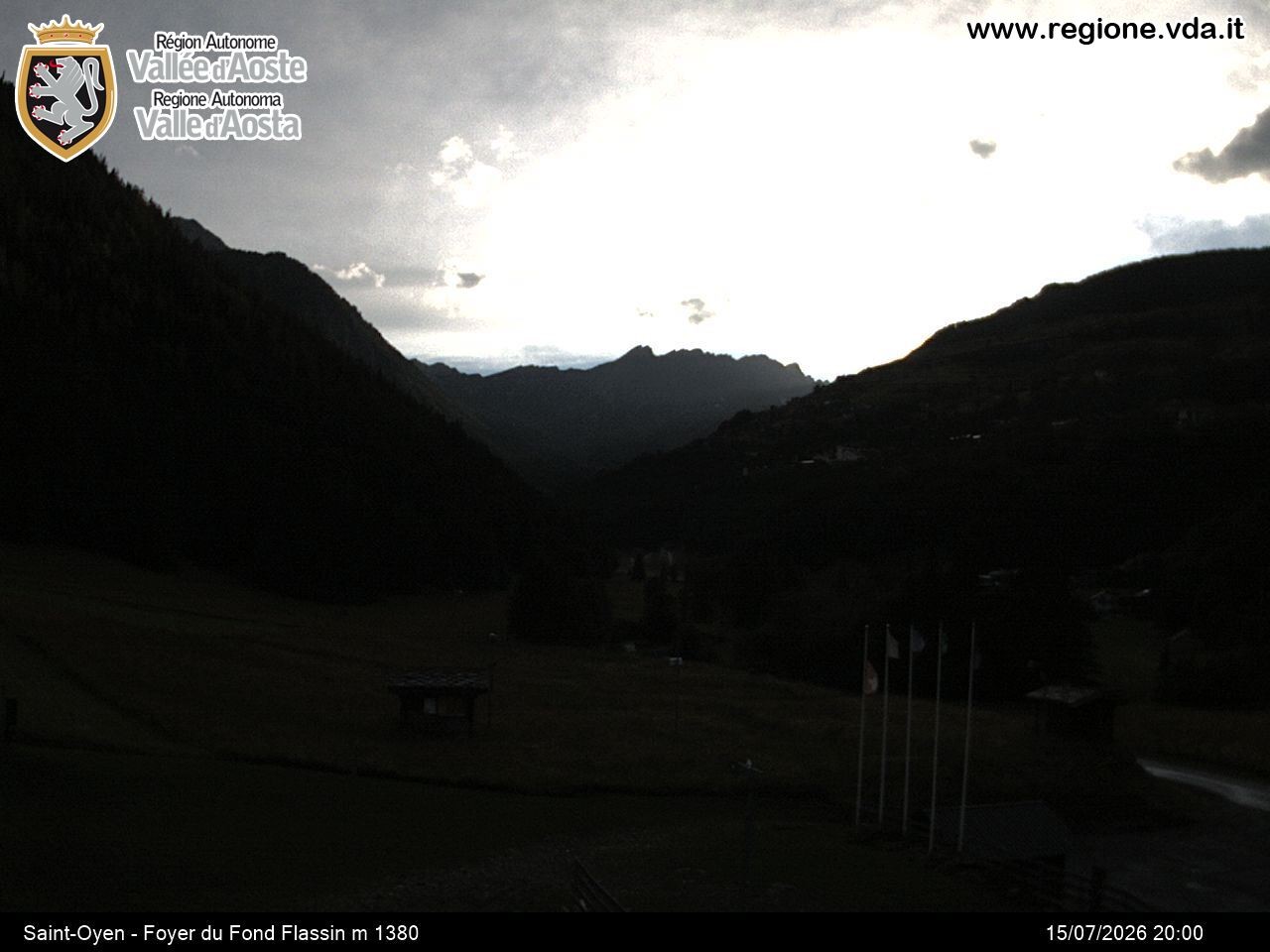 Archiv Foto Webcam Piste Flassin