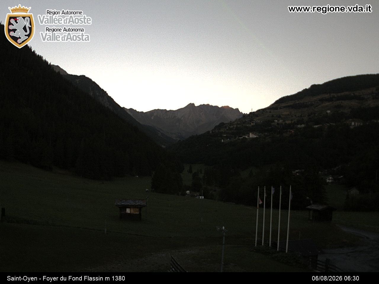 Archiv Foto Webcam Piste Flassin