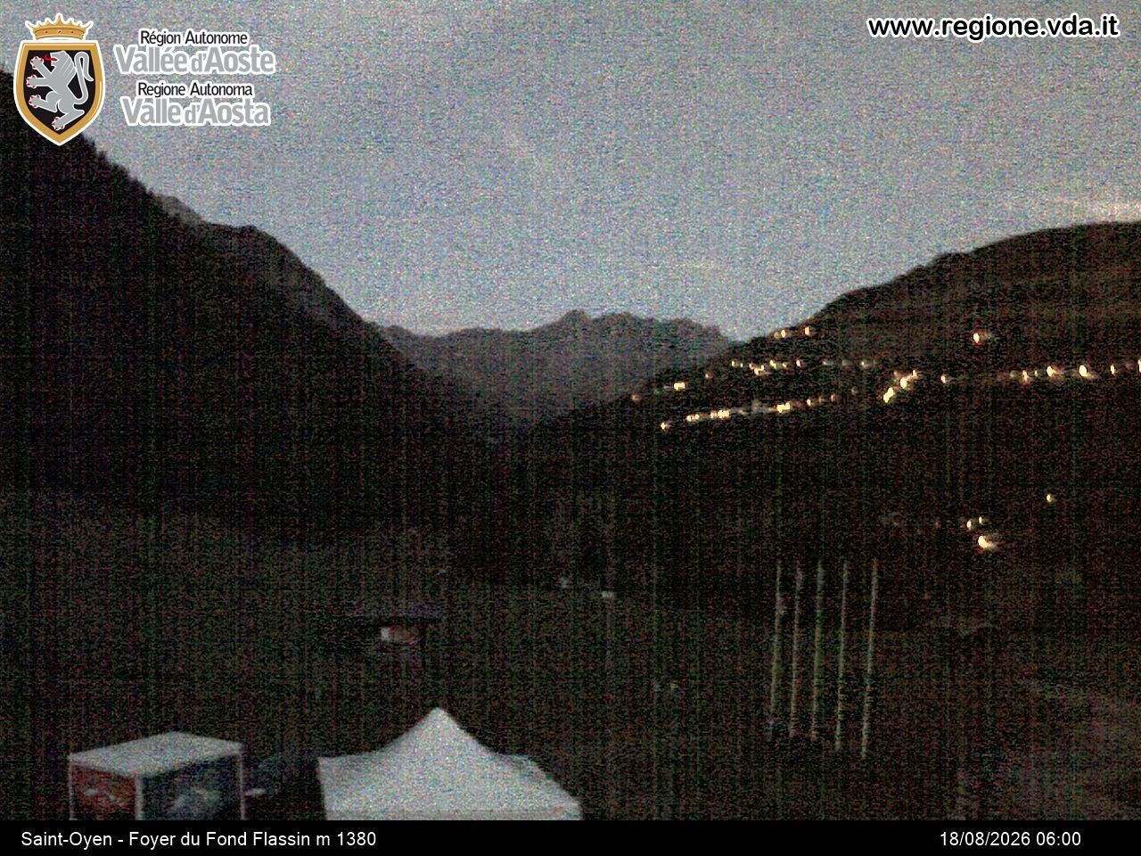 Archiv Foto Webcam Piste Flassin
