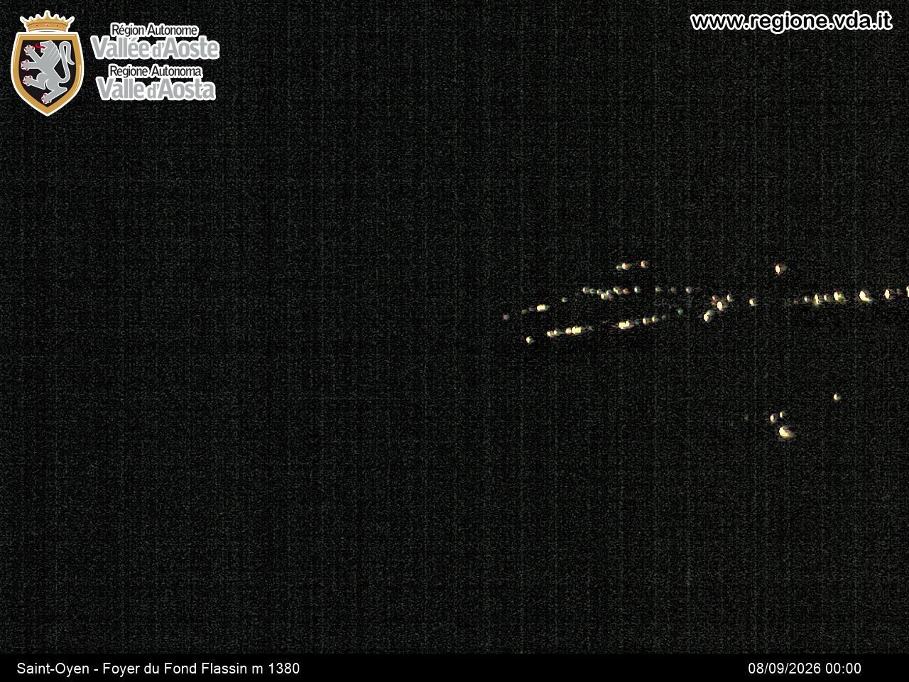 Archived image Webcam Ski run Flassin
