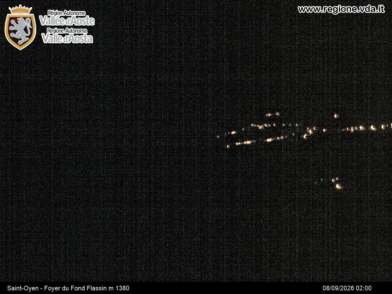 Archived image Webcam Ski run Flassin