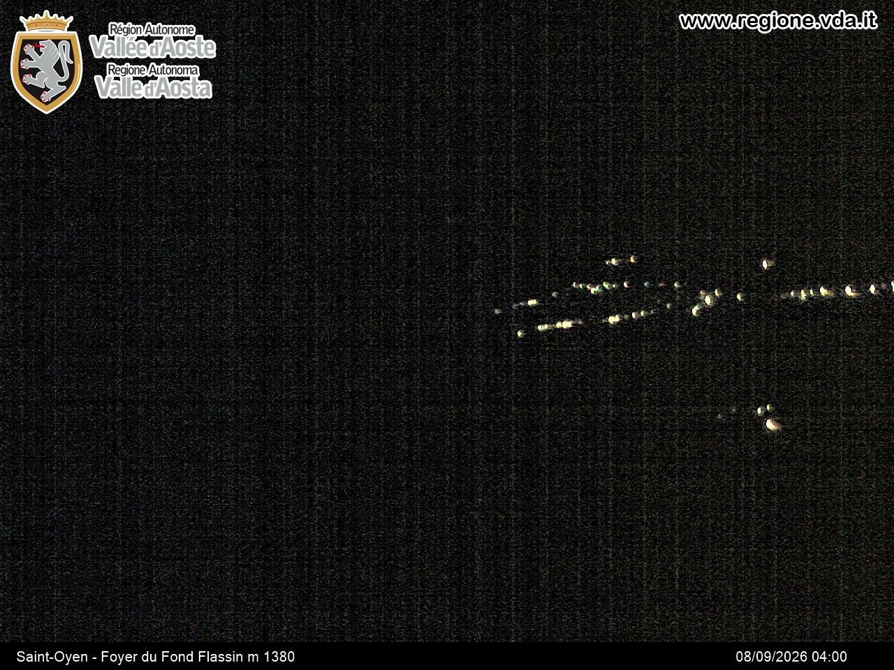 Archived image Webcam Ski run Flassin