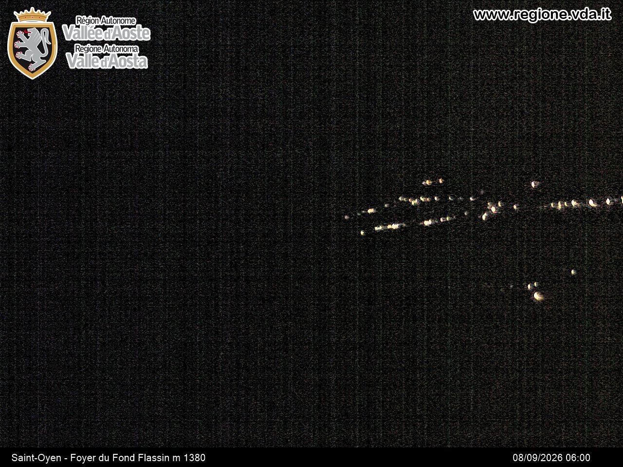 Archived image Webcam Ski run Flassin