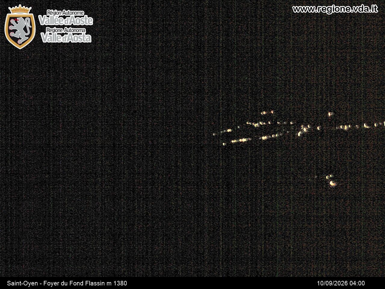 Archived image Webcam Ski run Flassin