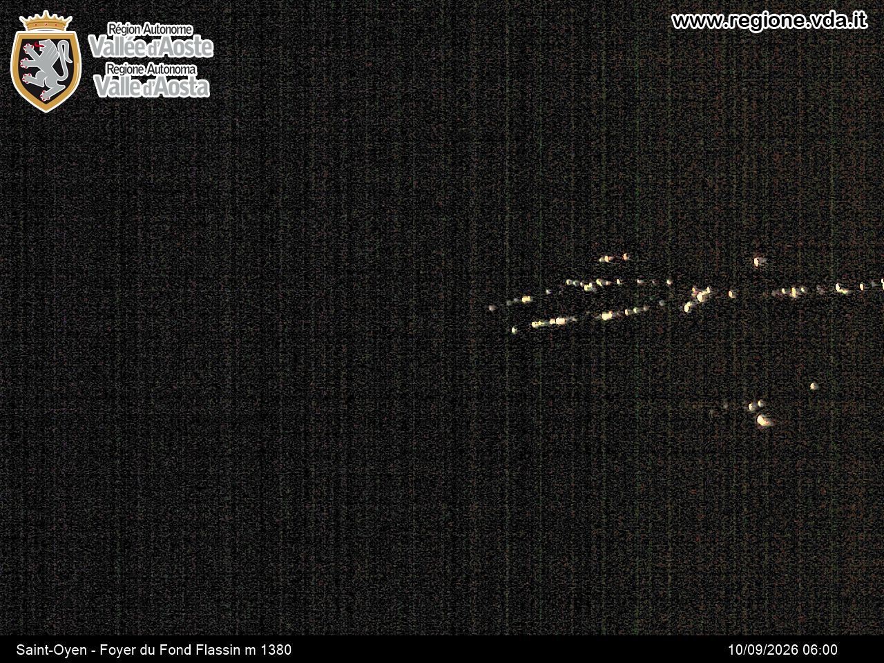 Archived image Webcam Ski run Flassin