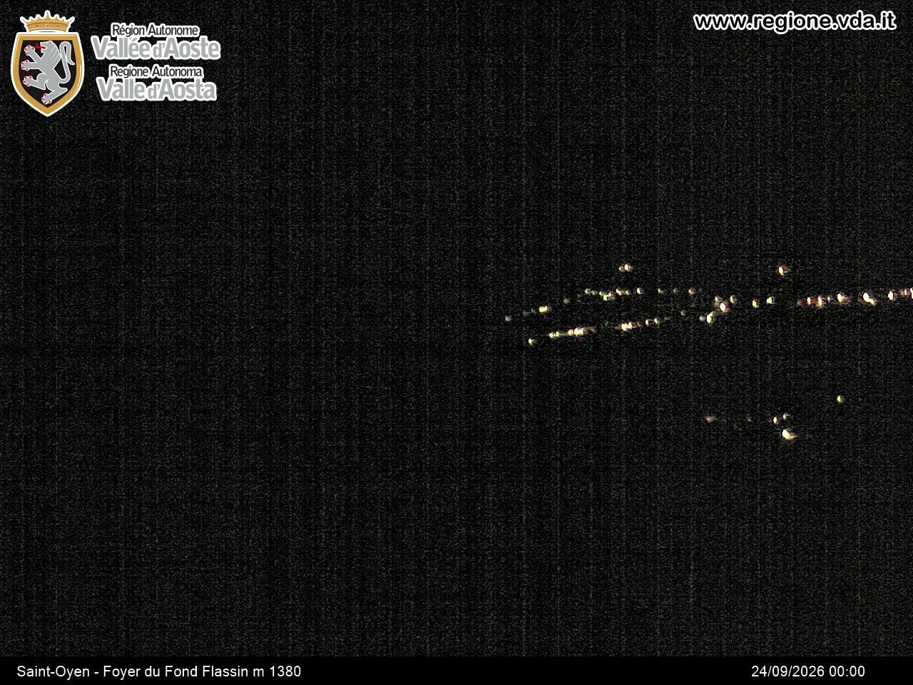 Archived image Webcam Ski run Flassin