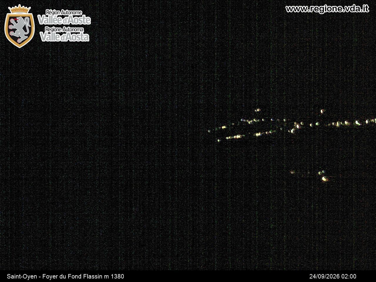 Archived image Webcam Ski run Flassin