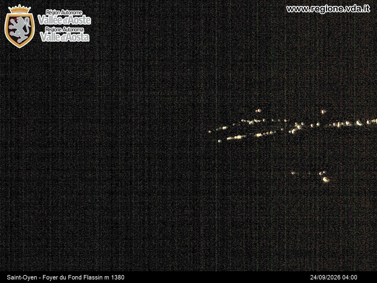 Archived image Webcam Ski run Flassin