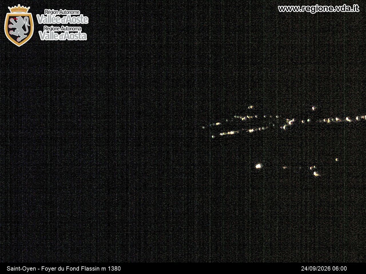 Archived image Webcam Ski run Flassin