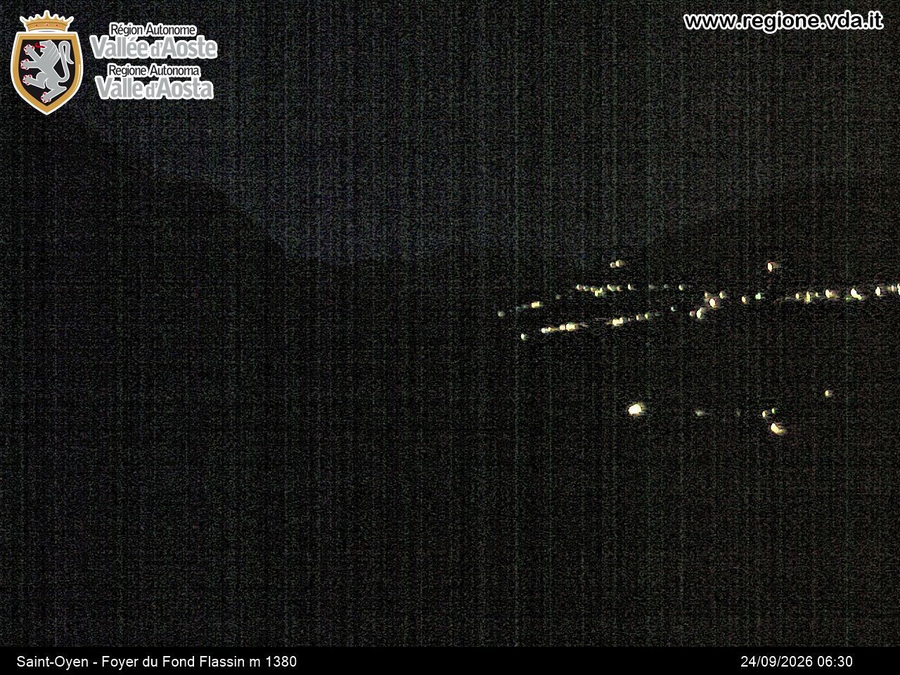 Archived image Webcam Ski run Flassin