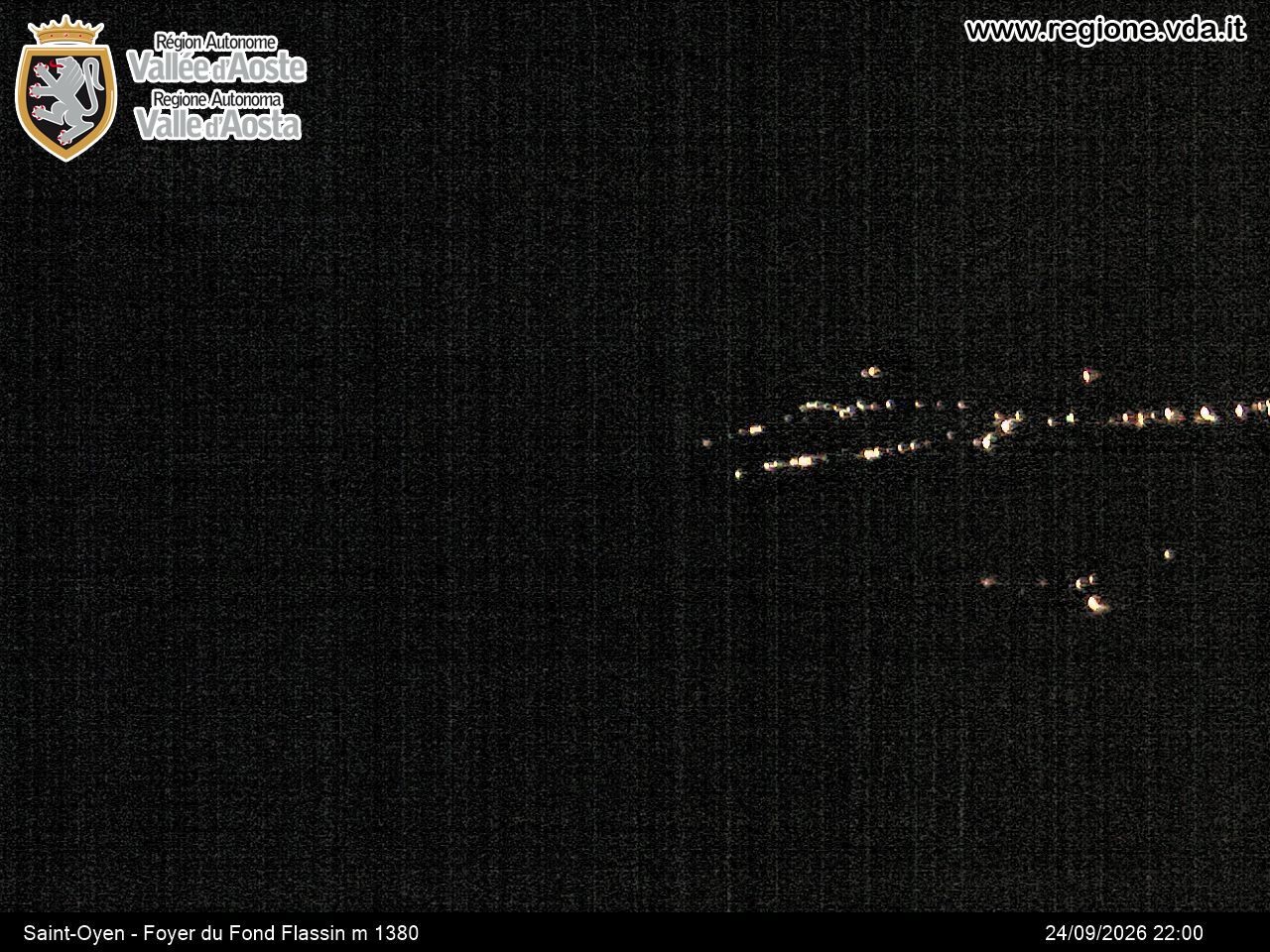 Archived image Webcam Ski run Flassin