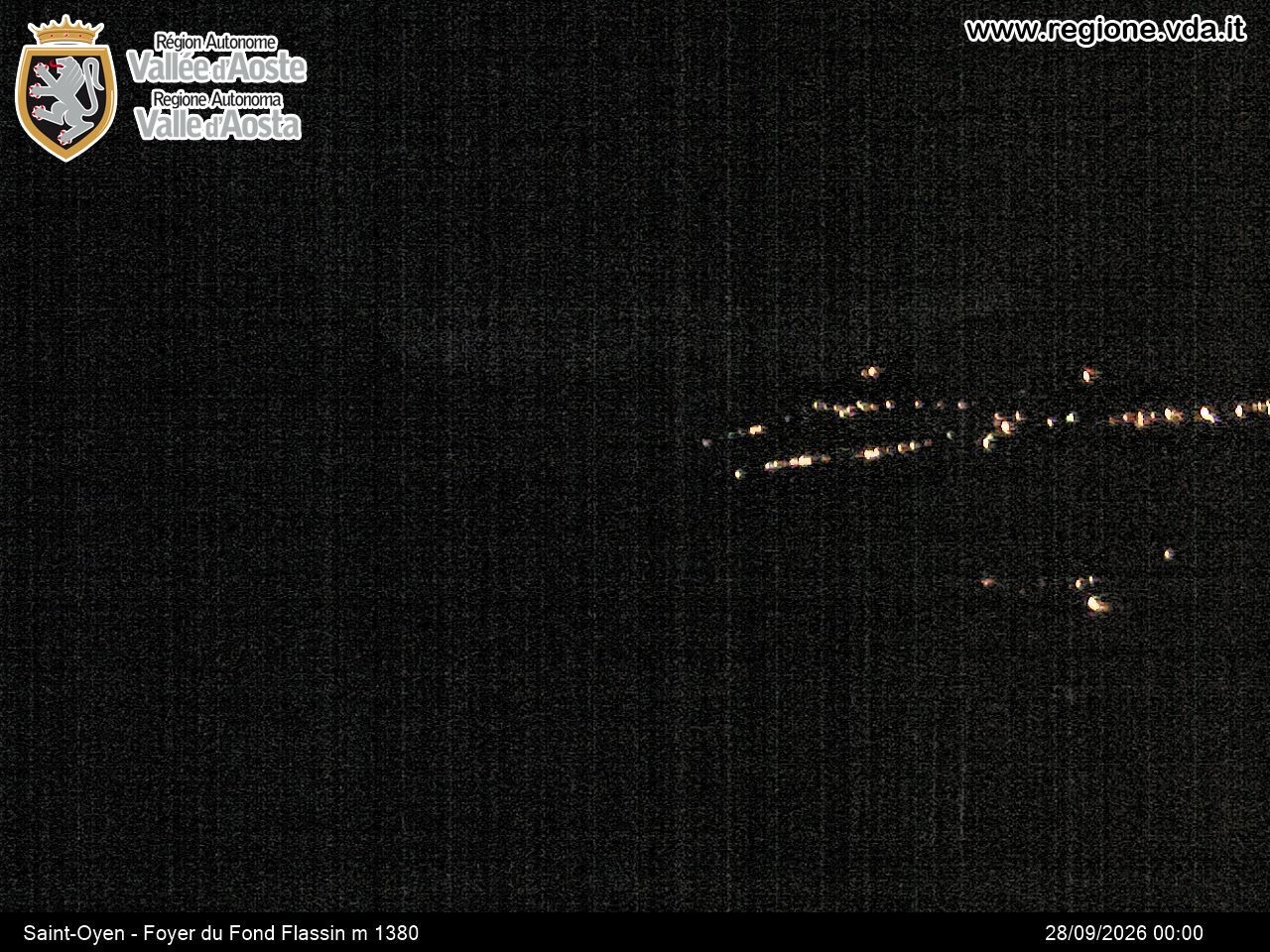 Archived image Webcam Ski run Flassin