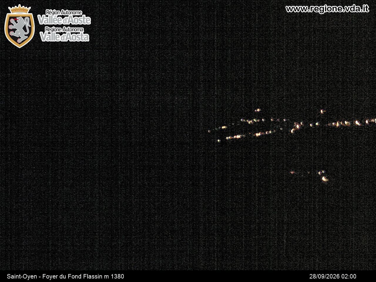 Archived image Webcam Ski run Flassin