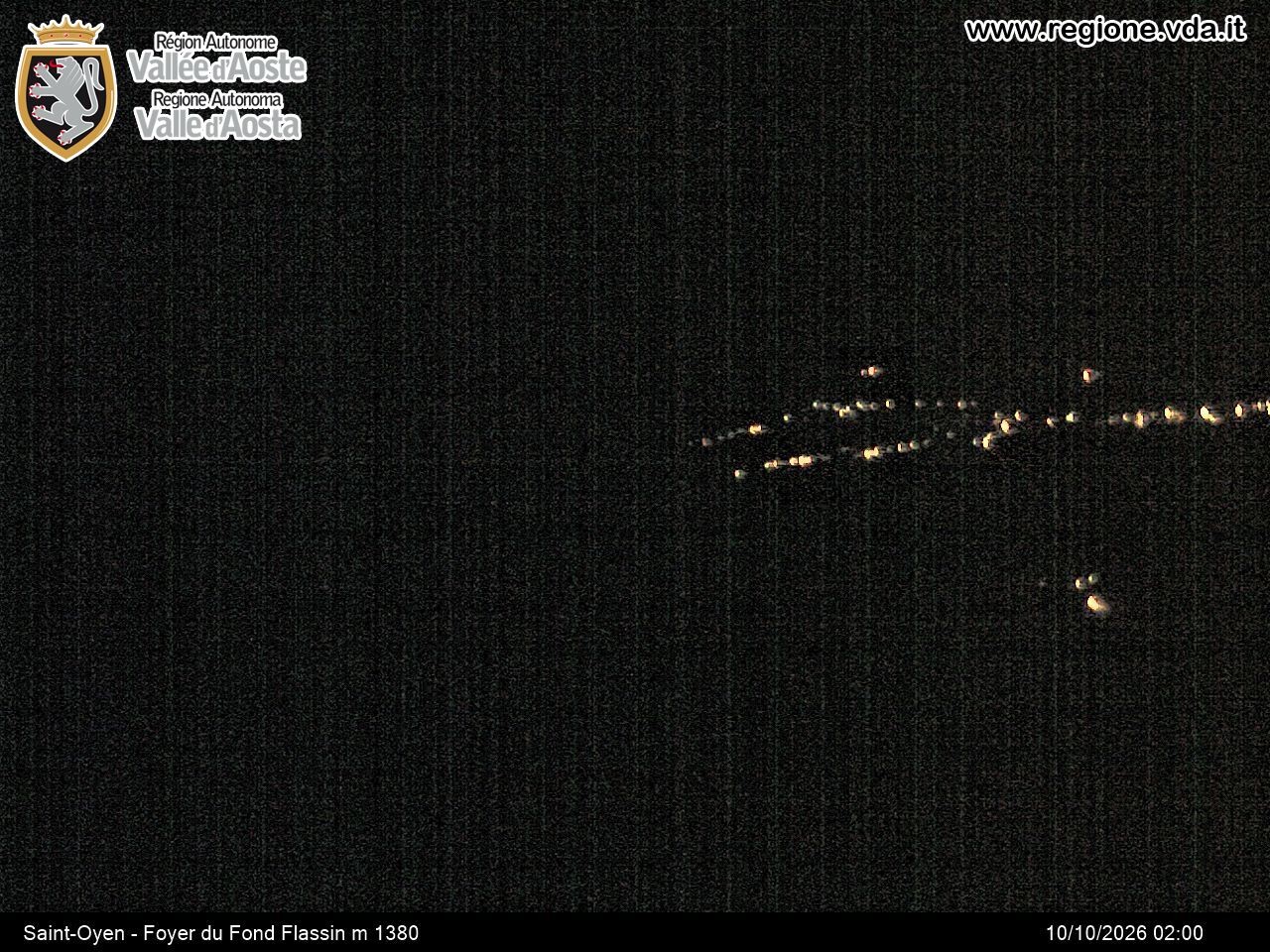 Archived image Webcam Ski run Flassin