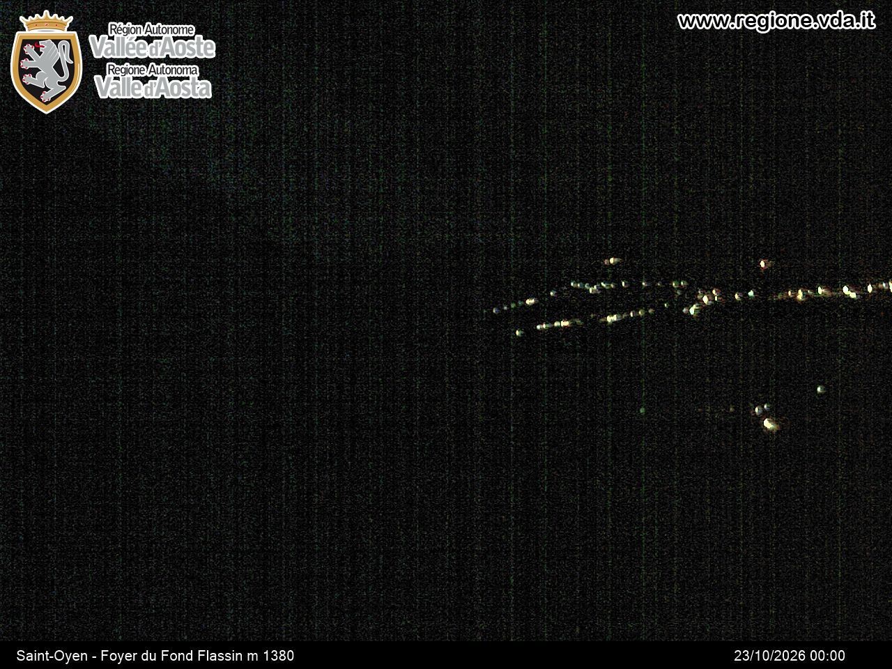 Archived image Webcam Ski run Flassin