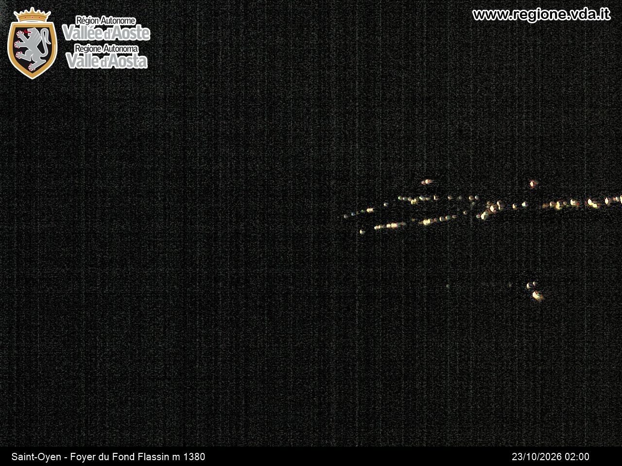 Archived image Webcam Ski run Flassin