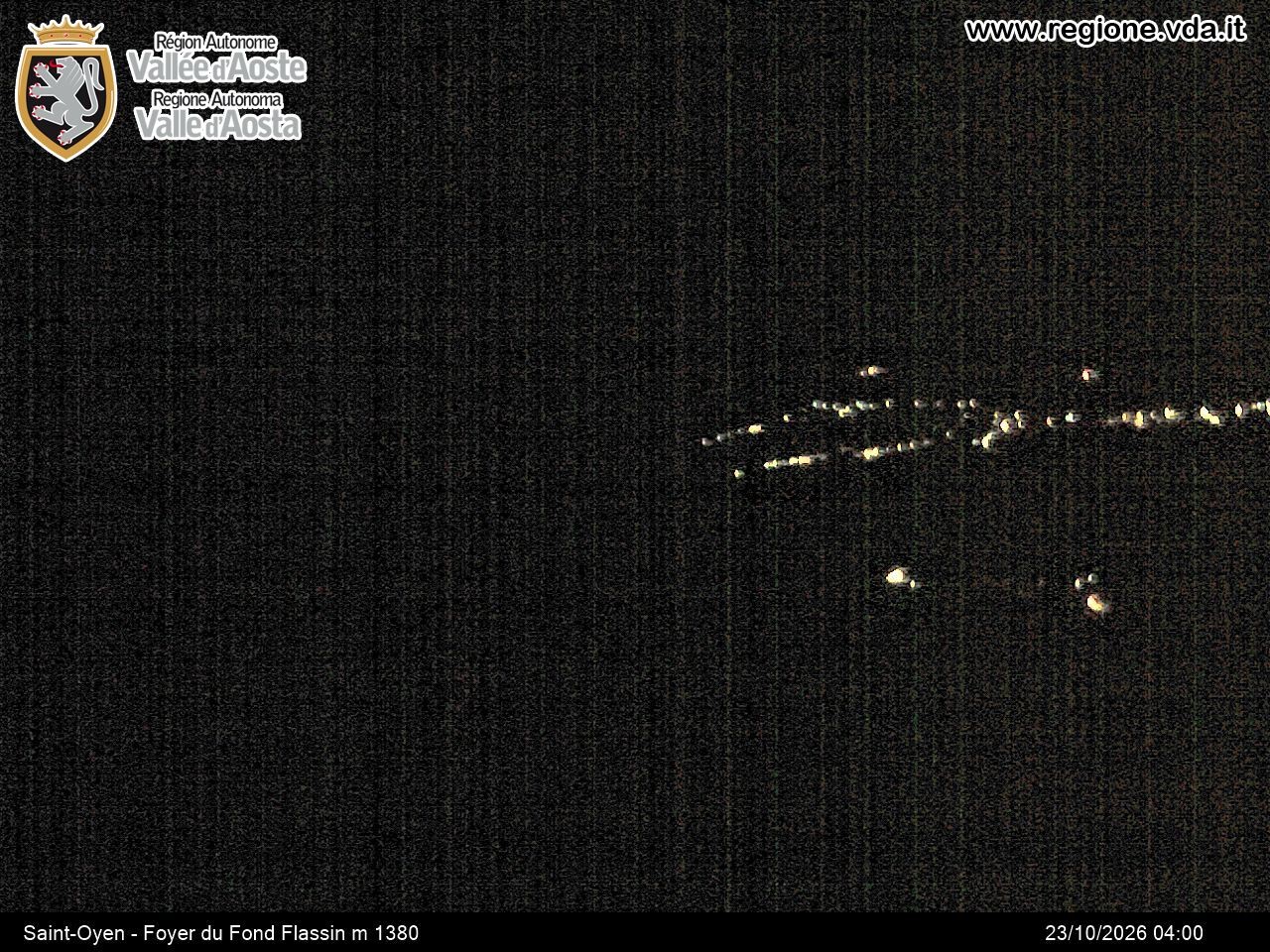 Archived image Webcam Ski run Flassin