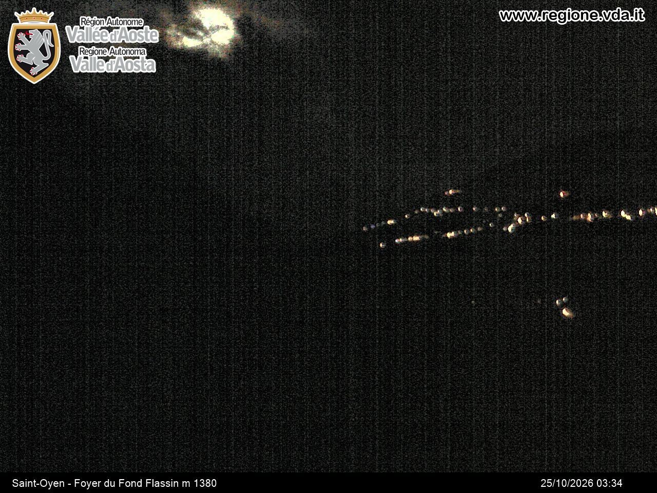Archived image Webcam Ski run Flassin