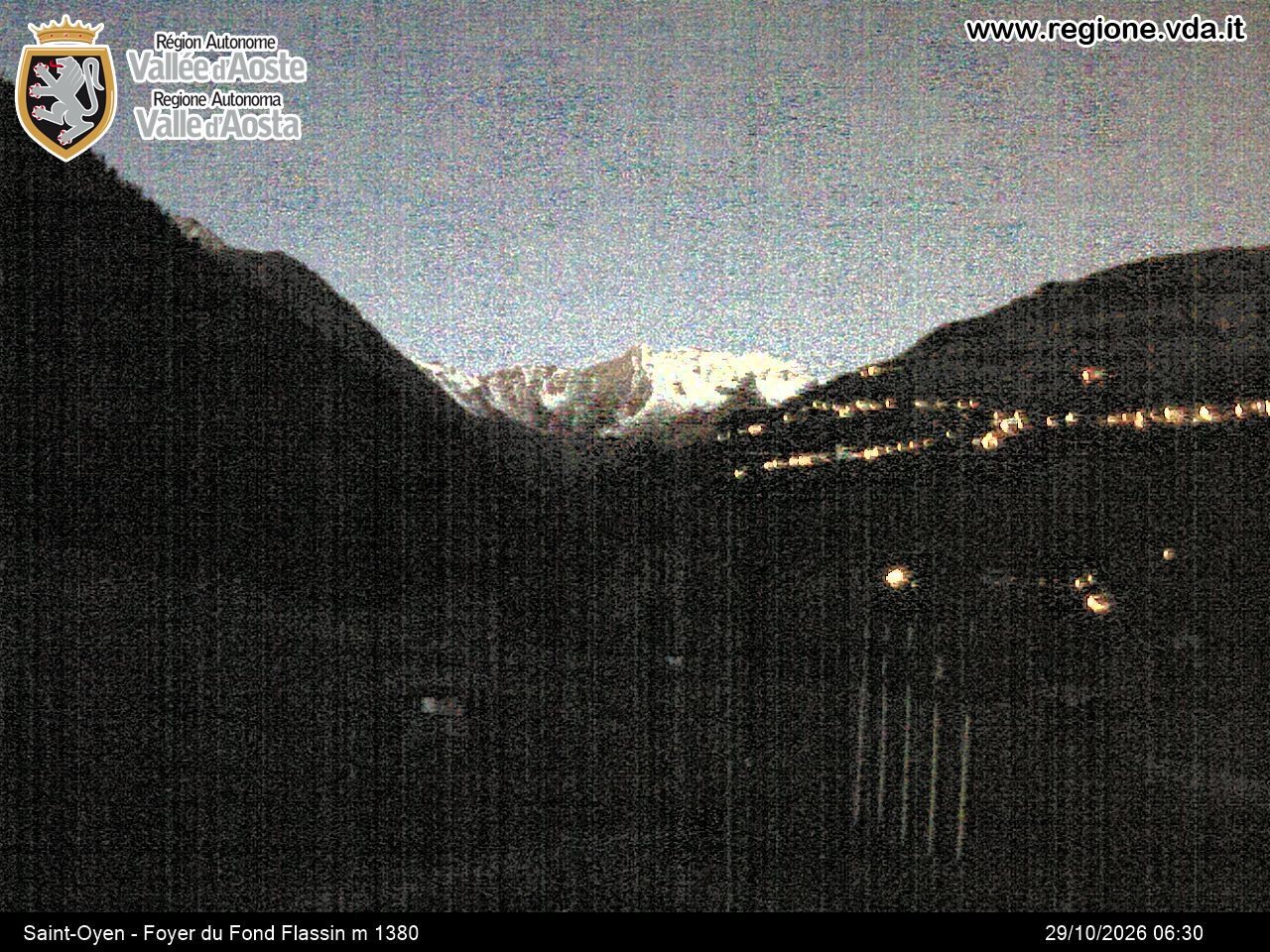 Archiv Foto Webcam Piste Flassin