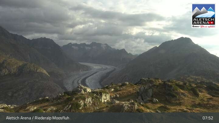 Archived image Webcam Riederalp Moosfluh