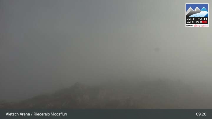 Archived image Webcam Riederalp Moosfluh