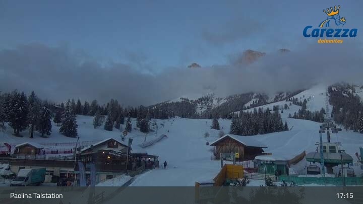 Archiv Foto Webcam Carezza - Tal