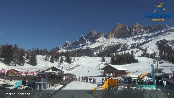 Archived image Webcam Carezza - Valley