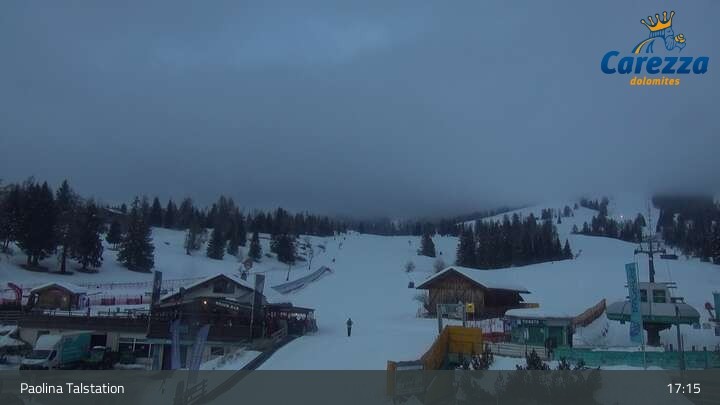 Archiv Foto Webcam Carezza - Tal