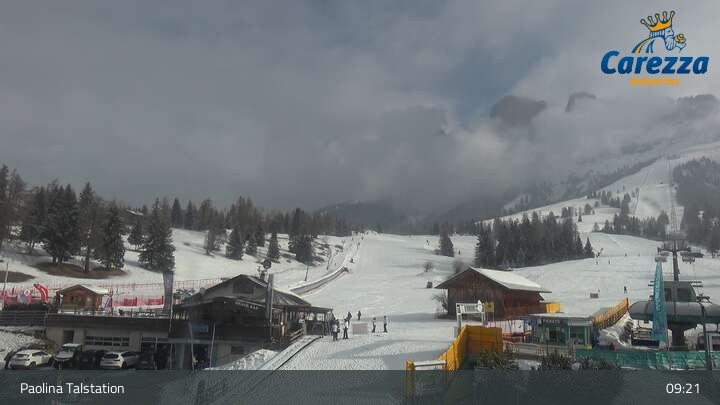Archiv Foto Webcam Carezza - Tal