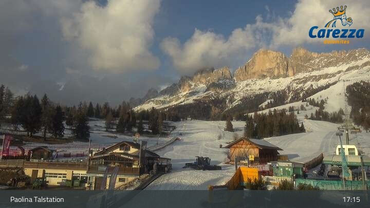 Archiv Foto Webcam Carezza - Tal