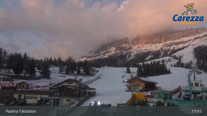 Archiv Foto Webcam Carezza - Tal