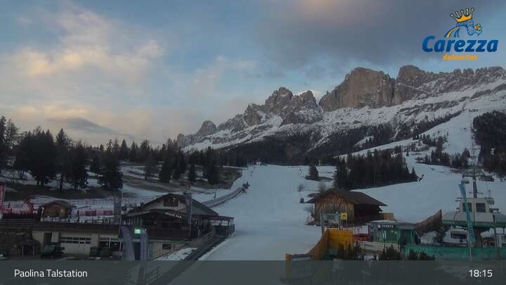 Archiv Foto Webcam Carezza - Tal