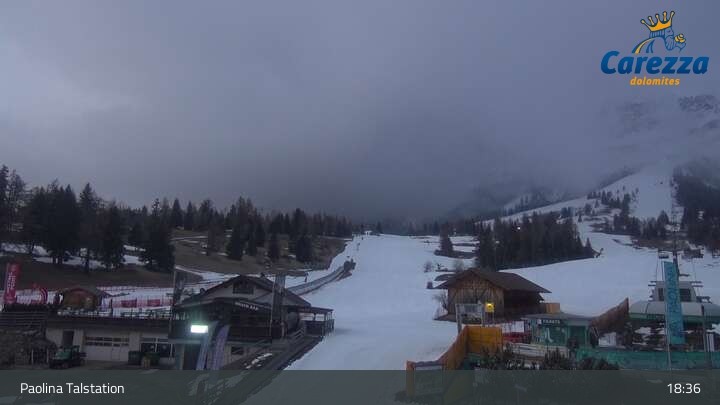 Archived image Webcam Carezza - Valley