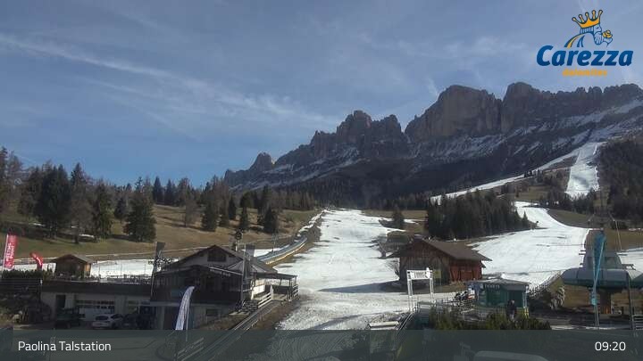 Archiv Foto Webcam Carezza - Tal