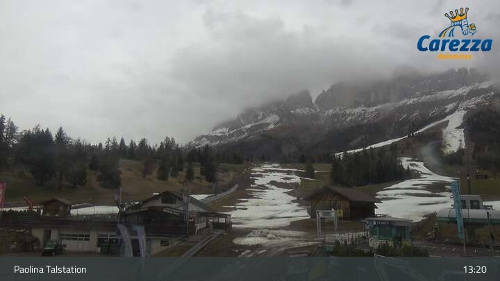 Archived image Webcam Carezza - Valley