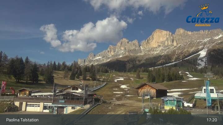 Archiv Foto Webcam Carezza - Tal